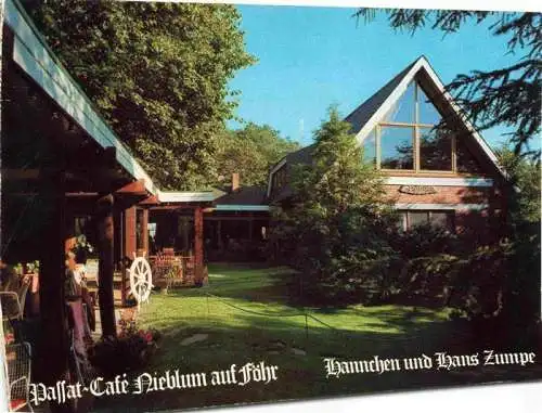 AK / Ansichtskarte  Nieblum Passat Cafe Garten