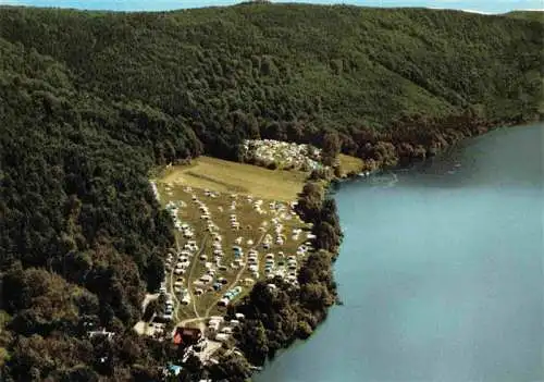 AK / Ansichtskarte  Edersee_Edertal_Hessen DKV Zeltplatz Fliegeraufnahme