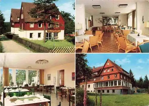 AK / Ansichtskarte  Hahnenklee-Bockswiese_Harz Ev Muettergenesungsheim Haus Tannenhof Gastraeume