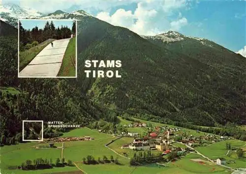 AK / Ansichtskarte  Stams_Tirol__AT Panorama Sommer- und Wintererholungsort Matten-Sprungschanze Alpen