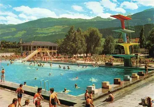 AK / Ansichtskarte  Bad_Hall_Solbad_Hall_Oberoesterreich_AT Schwimmbad