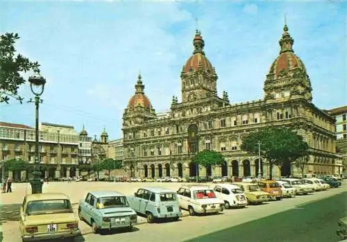 AK / Ansichtskarte  La_Coruna_ES Plaza de Maria Pita Ayuntamiento