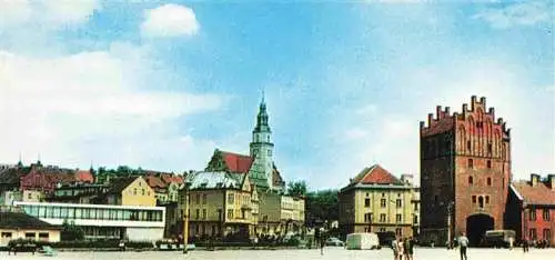 AK / Ansichtskarte  OLSZTYN_Allenstein_PL Fragment miasta z prawej Wysoka Brama