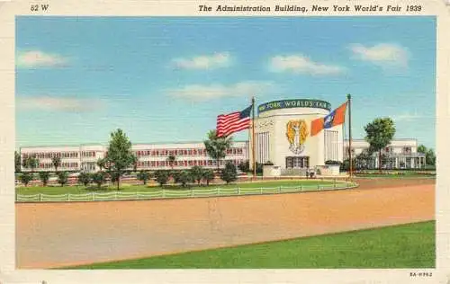 AK / Ansichtskarte  NEW_YORK_City_USA The Administration Building Worlds Fair 1939