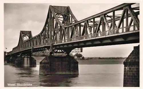 AK / Ansichtskarte  WESEL__Rhein Rheinbruecke