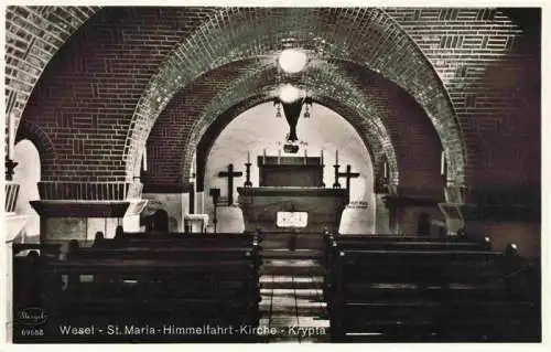 AK / Ansichtskarte  WESEL__Rhein St Maria Himmelfahrt Kirche Krypta