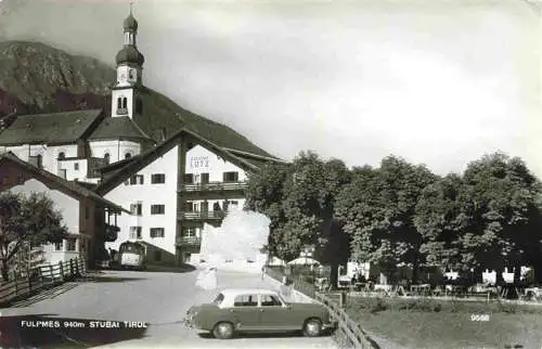 AK / Ansichtskarte  Fulpmes_Tirol_AT Gasthof Lutz mit Kirche