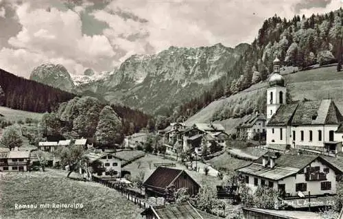 AK / Ansichtskarte  Ramsau__Berchtesgaden Panorama mit Reiteralpe