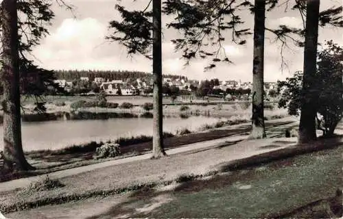 AK / Ansichtskarte  Hahnenklee-Bockswiese_Harz Kuranlagen am Kranichteich