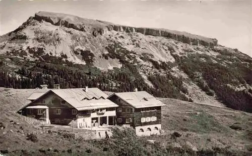 AK / Ansichtskarte  Schwarzwasserhuette_1651m_Vorarlberg_AT mit Hoch Ifen