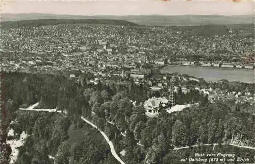 AK / Ansichtskarte  Uetliberg_uetliberg_ZH Panorama Blick auf Zuerich