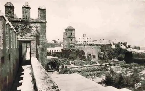 AK / Ansichtskarte  RABAT__Maroc Le Chemin de ronde des Oudaias