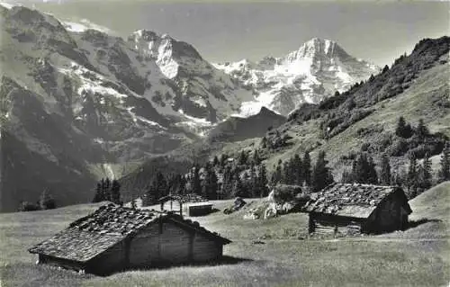 AK / Ansichtskarte  Muerren_BE Bluemental Grosshorn und Breithorn