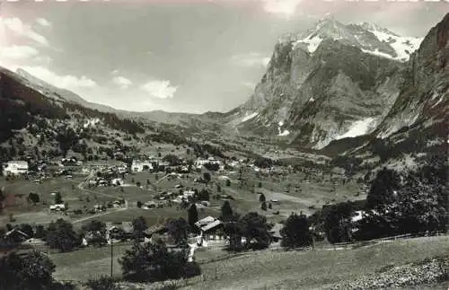 AK / Ansichtskarte  Grindelwald_BE mit Wetterhorn