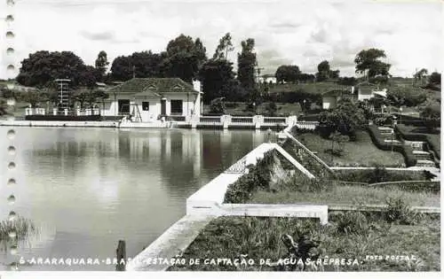 AK / Ansichtskarte  Araraquara_Sao Paulo_Brazil Estacao de Captacao de Agua S Represa