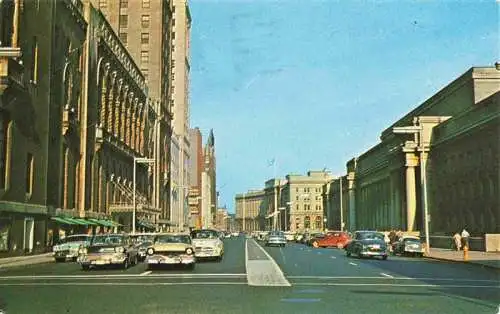 AK / Ansichtskarte  TORONTO_Canada Front Street with the Union Station and the Royal Hotel