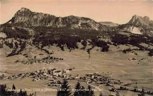 AK / Ansichtskarte  Tannheim_1097m_Tirol_AT mit Einstein und Aggenstein