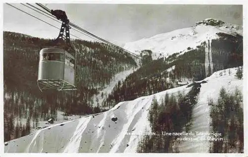 AK / Ansichtskarte  Auron_Saint-Etienne-de-Tinee_06_Alpes-Maritimes Une nacelle du Telepherique au dessus du Ravin