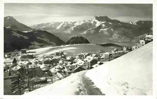 AK / Ansichtskarte  Leysin_VD Les Dents du Midi et la Dent de Morcle