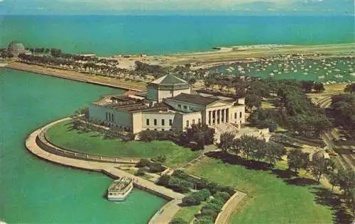 AK / Ansichtskarte  CHICAGO__Illinois_USA Fliegeraufnahme