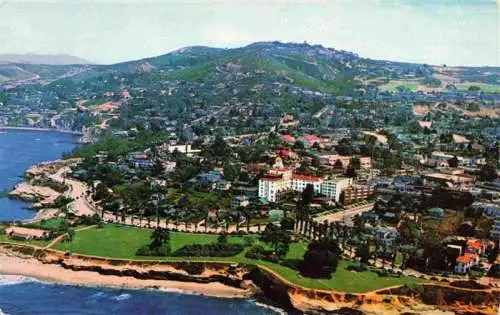 AK / Ansichtskarte  La_Jolla_California_USA La Valencia Hotel Aerial View