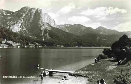 AK / Ansichtskarte  Grundlsee_Steiermark_AT mit Backenstein