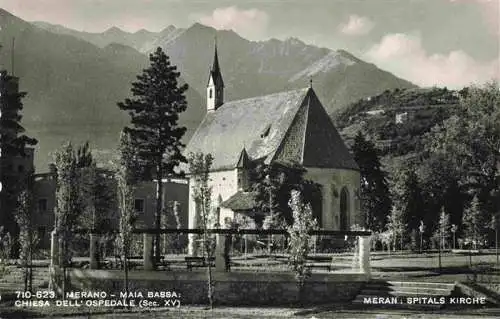 AK / Ansichtskarte  MERANO_Meran_IT Spitals Kirche