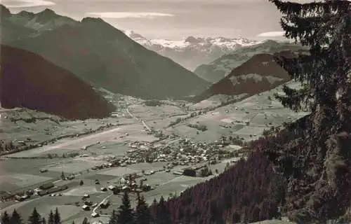 AK / Ansichtskarte  Zweisimmen_BE Panorama Blick gegen Wildstrubel Berner Alpen