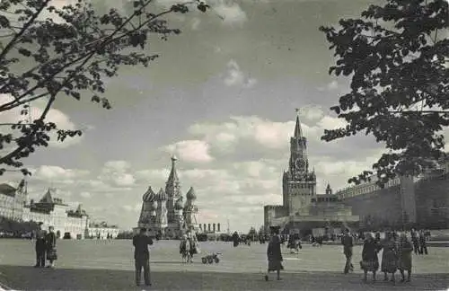 AK / Ansichtskarte  MOSCOW__Moskau_Moscou_RU Red Square Roter Platz