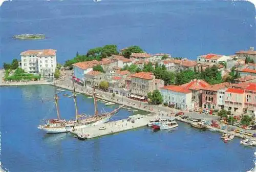 AK / Ansichtskarte  Porec_Croatia Hafen Dreimaster Segelschiff