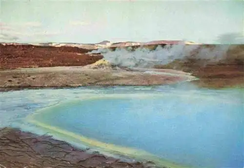 AK / Ansichtskarte  Hveravellior_Iceland Hot spring area Glaciers