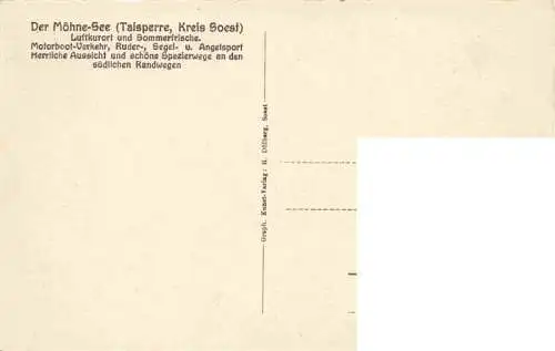 AK / Ansichtskarte  Koerbecke_Moehnesee Panorama Jugendherberge Talsperre