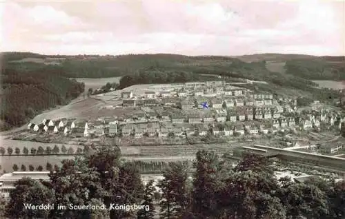 AK / Ansichtskarte  Werdohl Koenigsburg Panorama