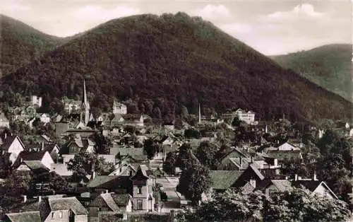 AK / Ansichtskarte  BAD_HARZBURG Fliegeraufnahme mit Burgberg