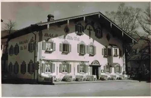 AK / Ansichtskarte  OBERAMMERGAU Hotel Gasthaus Alte Post