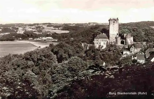 AK / Ansichtskarte  Blankenstein_Ruhr Burg Blankenstein Fliegeraufnahme