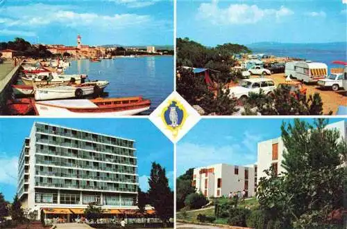 AK / Ansichtskarte  Krk_Otok_Krk_Croatia Autocamp Jezevac Hotel Drazica Depandance Lovorka