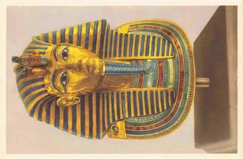 AK / Ansichtskarte  CAIRO__Kairo_Caire_Egypt Tut ank Amens Treasures Massive gold mask