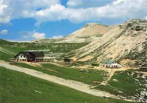 AK / Ansichtskarte  Puezhuette_Rifugio_Puez_2460m_Dolomiti_Dolomiten_IT mit Montigela