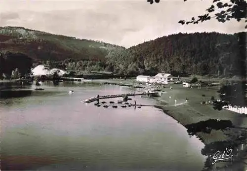 AK / Ansichtskarte  Lac_Chambon_Murol_63_Puy-de-Dome Panorama Plage