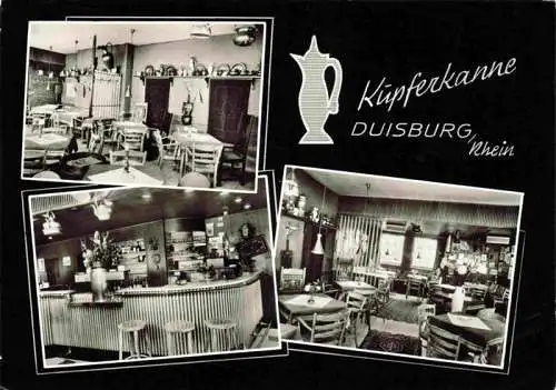 AK / Ansichtskarte  Duisburg__Ruhr Abendlokal Kupferkanne Gastraeume Bar