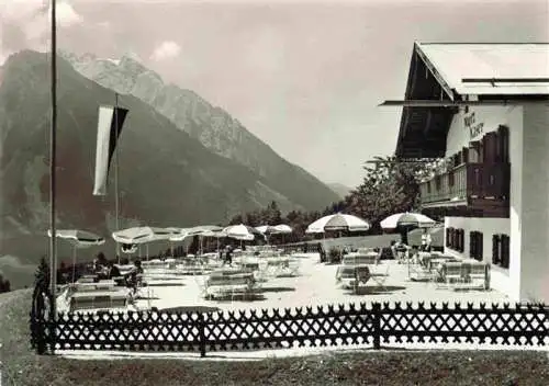 AK / Ansichtskarte  Ramsau__Berchtesgaden Berggasthof Nutzkaser Sonnenterrasse