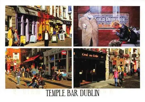 AK / Ansichtskarte  DUBLIN__Ireland_UK Teilansichten Temple Bar