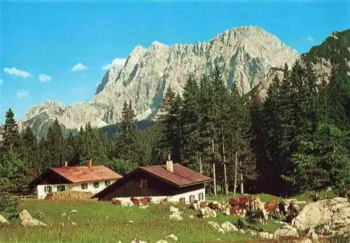 AK / Ansichtskarte  MITTENWALD_Bayern Jaegerhaus Vereinsalm