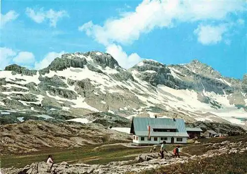 AK / Ansichtskarte  Goeppingerhuette_2245m_Lech_Vorarlberg_AT mit Hochlicht