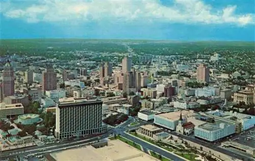 AK / Ansichtskarte  San_Antonio_Texas_USA Skyline looking north as seen from observation deck of the Tower of the Americas