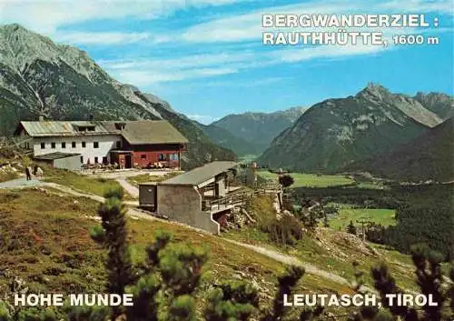 AK / Ansichtskarte  Leutasch_Tirol_AT Rauthhuette Hohe Munde Panorama 