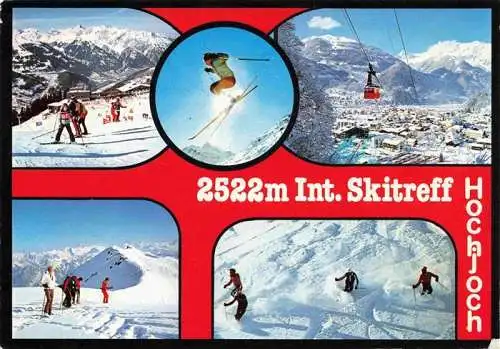 AK / Ansichtskarte  Schruns_Tschagguns_Vorarlberg_AT Skigebiet Hochjoch Teilansichten Seilbahn