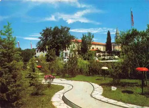 AK / Ansichtskarte  Ankaran_Ancarano_Slovenia Hotel Adria Konvent z minigolfom