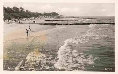 AK / Ansichtskarte  HENKENHAGEN_Ustronie_Morskie_PL Strand